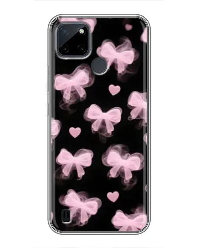Чехол для Realme C12 с картинкой «Геометрия банта»