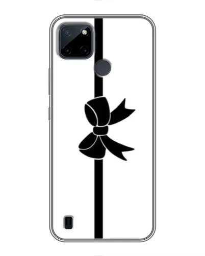 Чехол для Realme C12 с картинкой «Вертикальный бант»