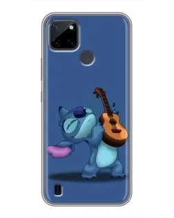 Чохол для Realme C12 з картинкою «Стіч з укулеле» Чохол для Realme C12 з картинкою «Стіч з укулеле»