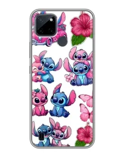 Чохол для Realme C12 з картинкою «Стікери Stitch та Angel» Чохол для Realme C12 з картинкою «Стікери Stitch та Angel»