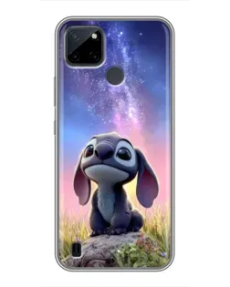 Чохол для Realme C12 з картинкою «Стіч на світанку» Чохол для Realme C12 з картинкою «Стіч на світанку»