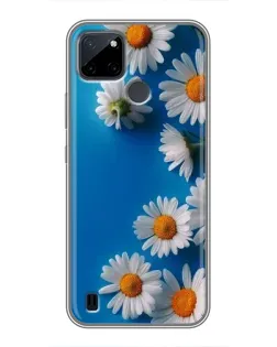 Чехол для Realme C12 с картинкой «Белоснежные маргаритки» Чехол для Realme C12 с картинкой «Белоснежные маргаритки»