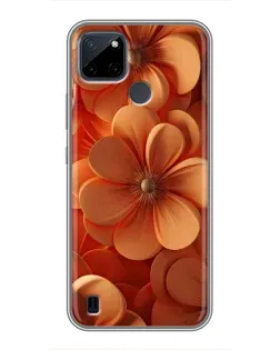 Чехол для Realme C12 с картинкой «Оранжевый макро цветок» Чехол для Realme C12 с картинкой «Оранжевый макро цветок»