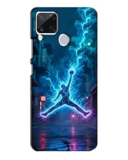 Чехол для Realme C15 с картинкой «Jordan Gold Jumpman» Чехол для Realme C15 с картинкой «Jordan Gold Jumpman»