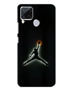Чехол для Realme C15 с картинкой «Jordan Gradient Logo» Чехол для Realme C15 с картинкой «Jordan Gradient Logo»
