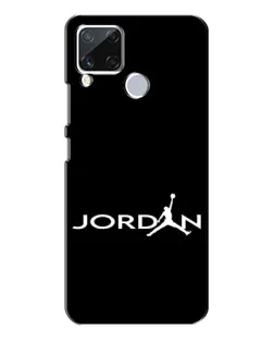 Чохол для Realme C15 з картинкою «Jordan White Logo» Чохол для Realme C15 з картинкою «Jordan White Logo»