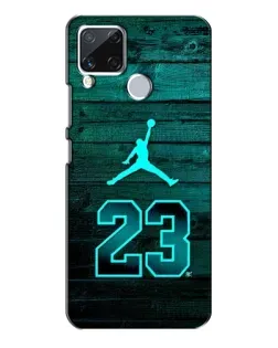 Чохол для Realme C15 з картинкою «Jordan Cyan 23» Чохол для Realme C15 з картинкою «Jordan Cyan 23»