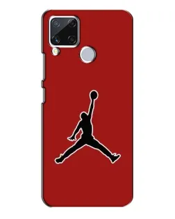 Чохол для Realme C15 з картинкою «Jordan Red Back» Чохол для Realme C15 з картинкою «Jordan Red Back»