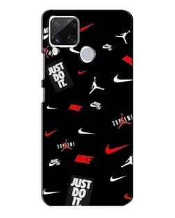 Чохол для Realme C15 з картинкою «Nike Mix Pattern» Чохол для Realme C15 з картинкою «Nike Mix Pattern»