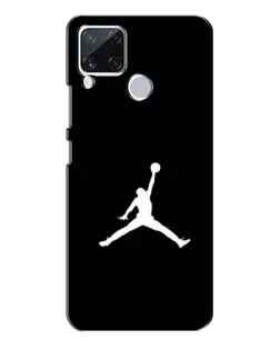 Чохол для Realme C15 з картинкою «Jordan Silhouette» Чохол для Realme C15 з картинкою «Jordan Silhouette»