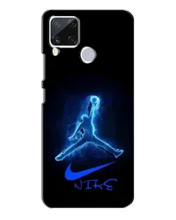 Чохол для Realme C15 з картинкою «Jordan Neon Blue» Чохол для Realme C15 з картинкою «Jordan Neon Blue»