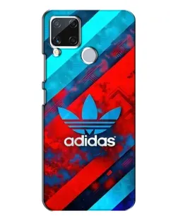 Чехол для Realme C15 с картинкой «Абстракция Adidas»