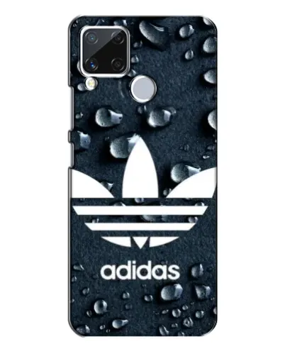 Чехол для Realme C15 с картинкой «Adidas Trefoil Blue» Чехол для Realme C15 с картинкой «Adidas Trefoil Blue»