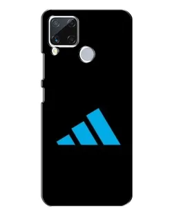 Чехол для Realme C15 с картинкой «Adidas Cyan Logo»