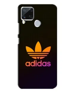 Чехол для Realme C15 с картинкой «Градиент Adidas»