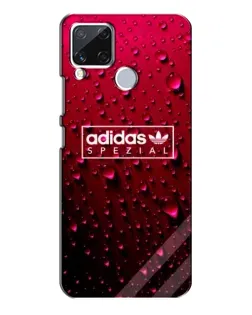 Чехол для Realme C15 с картинкой «Adidas Gold Marble»