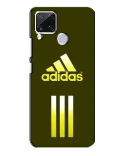 Чехол для Realme C15 с картинкой «Оливковый градиент Adidas»