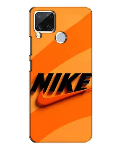 Чехол для Realme C15 с картинкой «Оранжевый драйв Nike» Чехол для Realme C15 с картинкой «Оранжевый драйв Nike»