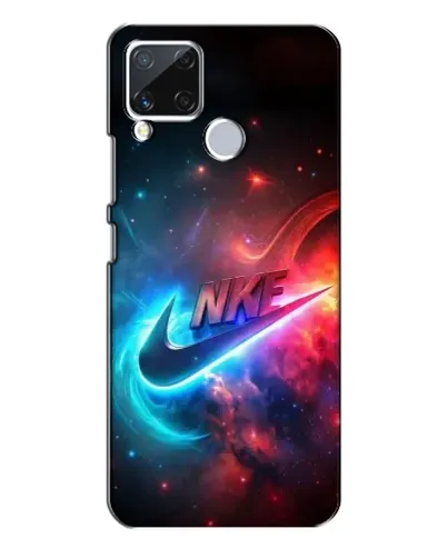 Чехол для Realme C15 с картинкой «Огненный логотип Nike» Чехол для Realme C15 с картинкой «Огненный логотип Nike»