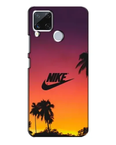 Чехол для Realme C15 с картинкой «Nike на закате солнца» Чехол для Realme C15 с картинкой «Nike на закате солнца»
