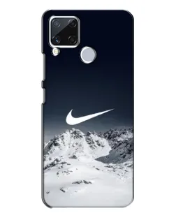 Чохол для Realme C15 з картинкою «Nike — зимові гори» Чохол для Realme C15 з картинкою «Nike — зимові гори»