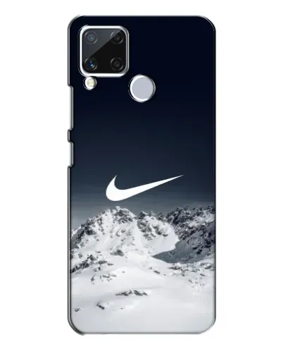 Чехол для Realme C15 с картинкой «Nike — зимние горы» Чехол для Realme C15 с картинкой «Nike — зимние горы»