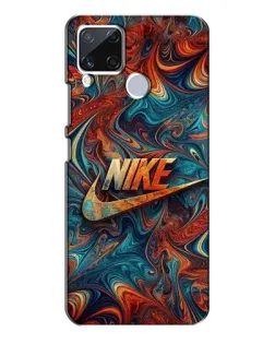 Чохол для Realme C15 з картинкою «Nike в абстракції» Чохол для Realme C15 з картинкою «Nike в абстракції»