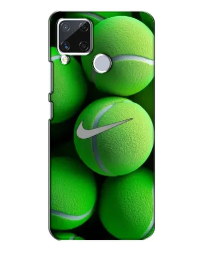 Чехол для Realme C15 с картинкой «Теннисные мячи Найк» Чехол для Realme C15 с картинкой «Теннисные мячи Найк»