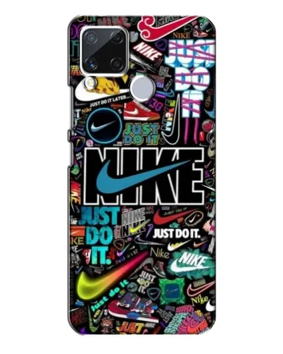 Чехол для Realme C15 с картинкой «Яркий коллаж Nike» Чехол для Realme C15 с картинкой «Яркий коллаж Nike»