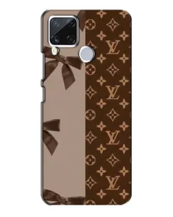 Чехол для Realme C15 с картинкой «Louis Vuitton — банты»