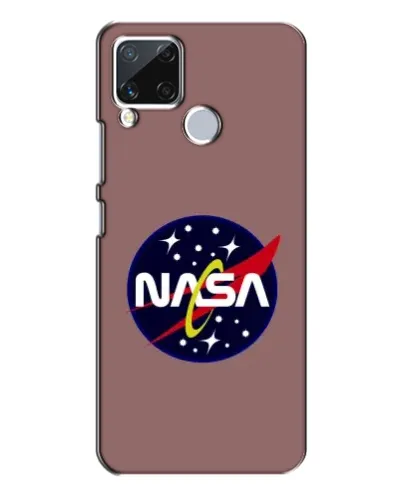 Чехол для Realme C15 с картинкой «NASA — ретро космос» Чехол для Realme C15 с картинкой «NASA — ретро космос»