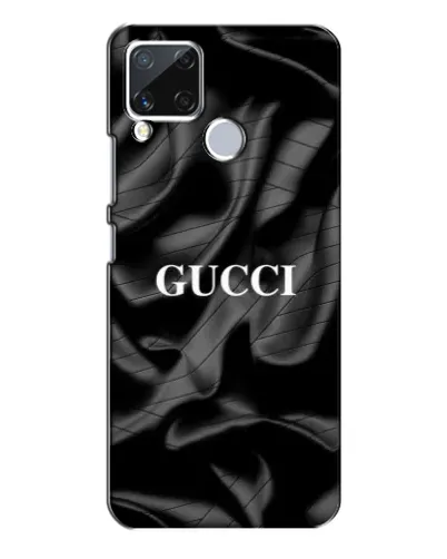 Чехол для Realme C15 с картинкой «Gucci — шелковые волны»