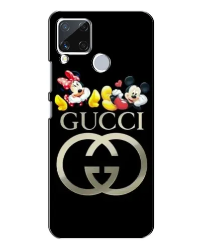 Чехол для Realme C15 с картинкой «Gucci — герои Disney»