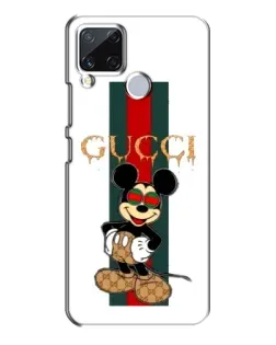 Чохол для Realme C15 з картинкою «Міккі Маус Gucci — смуги» Чохол для Realme C15 з картинкою «Міккі Маус Gucci — смуги»
