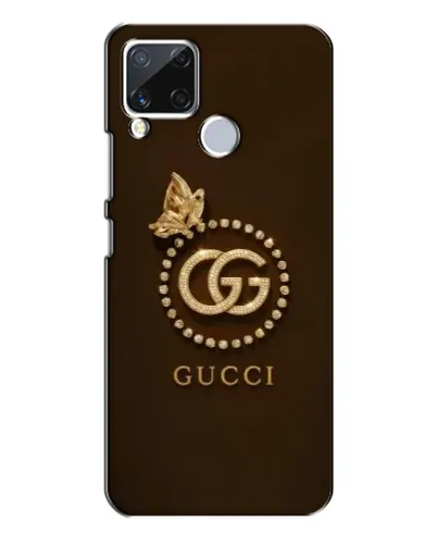 Чехол для Realme C15 с картинкой «Gucci — золотая бабочка»
