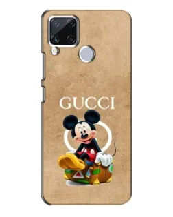 Чохол для Realme C15 з картинкою «Міккі Маус Gucci — крафт» Чохол для Realme C15 з картинкою «Міккі Маус Gucci — крафт»