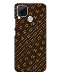 Чохол для Realme C15 з картинкою «Gucci — золоті діагоналі» Чохол для Realme C15 з картинкою «Gucci — золоті діагоналі»