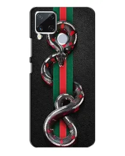 Чохол для Realme C15 з картинкою «Gucci — змія на смузі» Чохол для Realme C15 з картинкою «Gucci — змія на смузі»