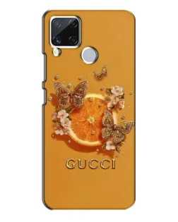 Чохол для Realme C15 з картинкою «Gucci — золоті метелики» Чохол для Realme C15 з картинкою «Gucci — золоті метелики»