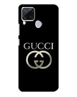 Чохол для Realme C15 з картинкою «Gucci — золото на чорному» Чохол для Realme C15 з картинкою «Gucci — золото на чорному»