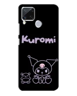 Чохол для Realme C15 з картинкою «Kuromi — чорний мінімалізм» Чохол для Realme C15 з картинкою «Kuromi — чорний мінімалізм»
