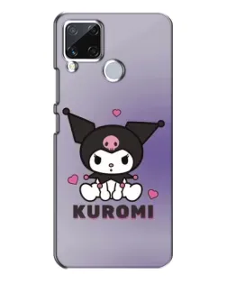 Чехол для Realme C15 с картинкой «Kuromi — фиолетовый арт» Чехол для Realme C15 с картинкой «Kuromi — фиолетовый арт»