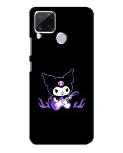 Чехол для Realme C15 с картинкой «Электрическая Kuromi» Чехол для Realme C15 с картинкой «Электрическая Kuromi»