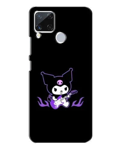 Чехол для Realme C15 с картинкой «Электрическая Kuromi» Чехол для Realme C15 с картинкой «Электрическая Kuromi»