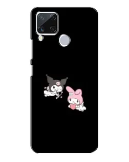 Чехол для Realme C15 с картинкой «My Melody и Kuromi» Чехол для Realme C15 с картинкой «My Melody и Kuromi»