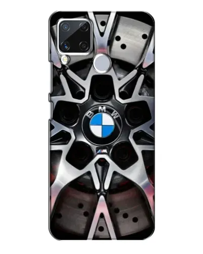 Чехол для Realme C15 с картинкой «BMW — деталь диска»