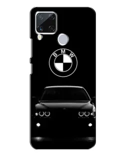Чехол для Realme C15 с картинкой «BMW — взгляд из темноты»