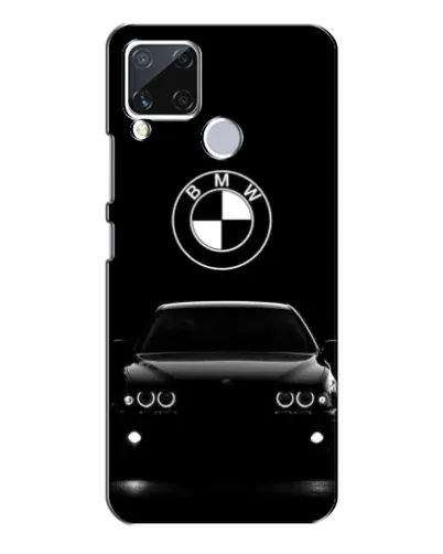 Чехол для Realme C15 с картинкой «BMW — взгляд из темноты»