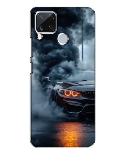 Чехол для Realme C15 с картинкой «BMW M-Power — абстракция» Чехол для Realme C15 с картинкой «BMW M-Power — абстракция»
