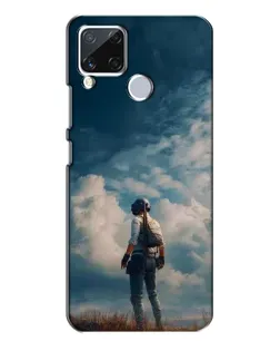 Чохол для Realme C15 з картинкою «Герой PUBG на скелі» Чохол для Realme C15 з картинкою «Герой PUBG на скелі»